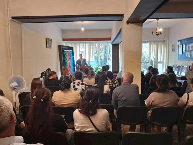 Qüdrət Həsənquliyev seçicilərlə görüş keçirib — FOTOLAR
