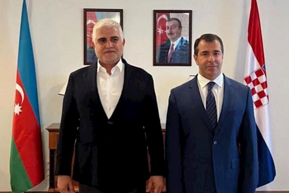 Qarabağın prezidenti Azərbaycanın Xorvatiyadakı səfiri ilə görüşdü
