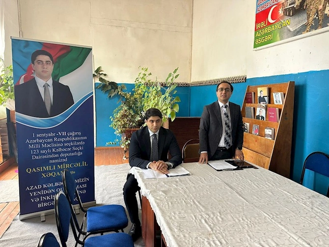 Deputatlığa namizəd: Azad Kəlbəcərimizin yenidən qurulmasına birlikdə öz tövhələrimizi verəcəyik (FOTOLAR)