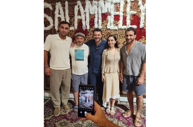 Leyla Əliyeva Olimpiya çempionları ilə görüşdü — FOTOLAR Leyla Əliyeva Olimpiya çempionları ilə görüşdü — FOTOLAR