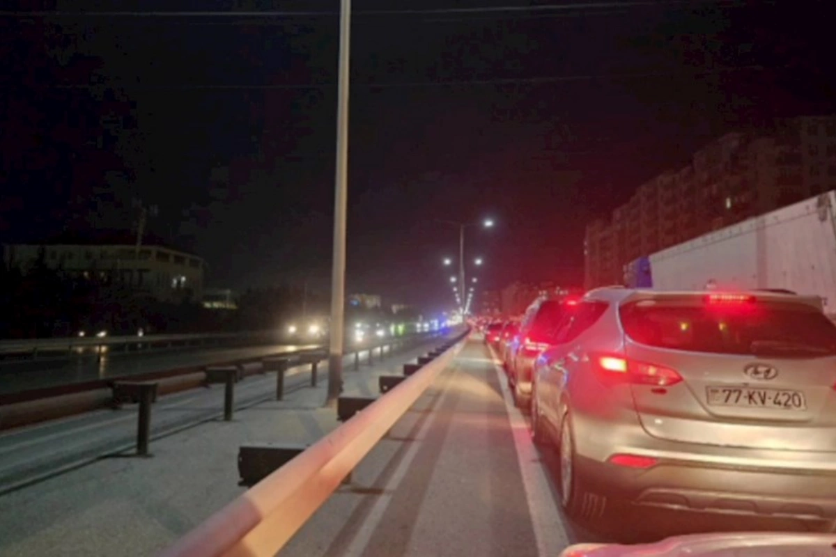 Bakı-Sumqayıt yolunda böyük TIXAC