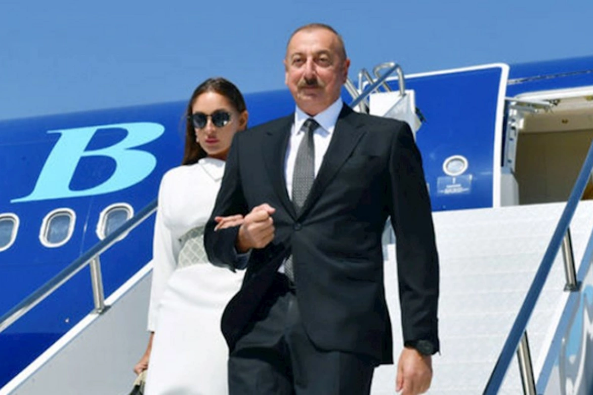 Prezident və birinci xanım Özbəkistana dövlət səfərinə yollandı