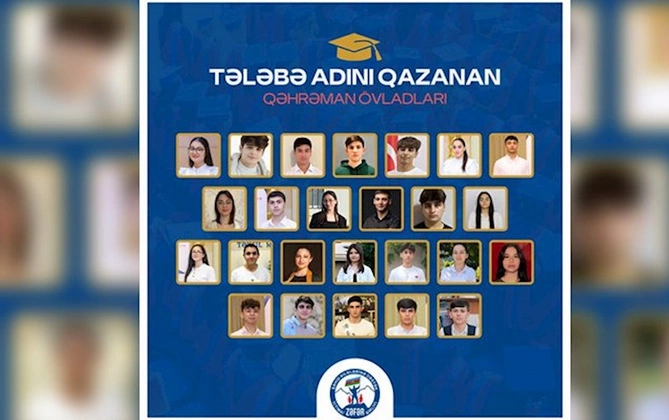 Tələbə adını qazanan şəhid övladları — SİYAHI