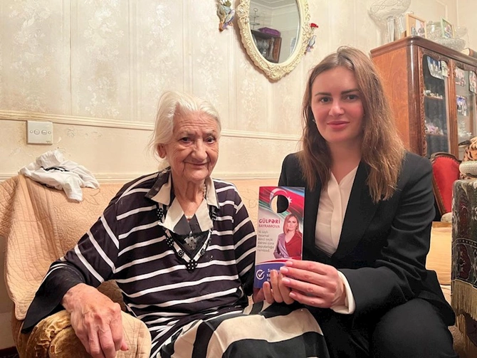 Gülpəri Bayramova seçicilərinə müraciət etdi — Yasamala SÖZümüz var! (FOTOLAR) Gülpəri Bayramova seçicilərinə müraciət etdi — Yasamala SÖZümüz var! (FOTOLAR)