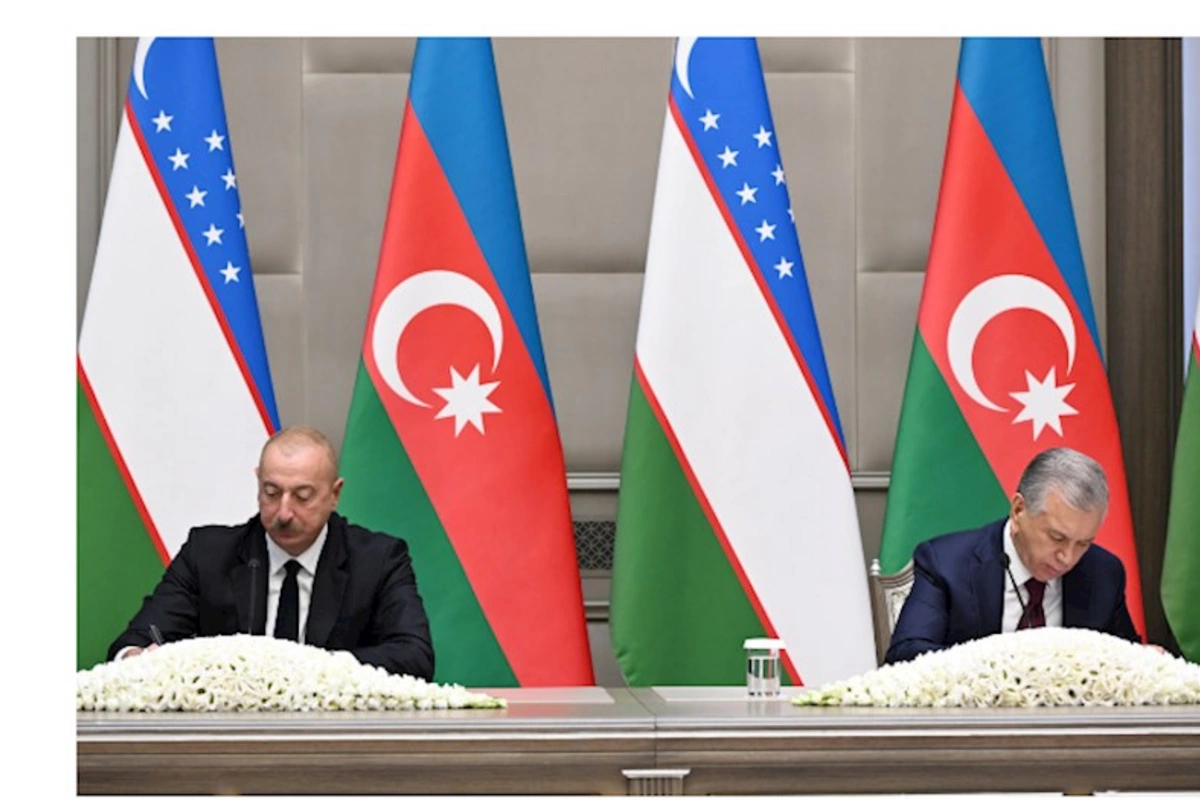 Azərbaycan və Özbəkistan arasında bu sənədlər imzalandı — FOTOLAR