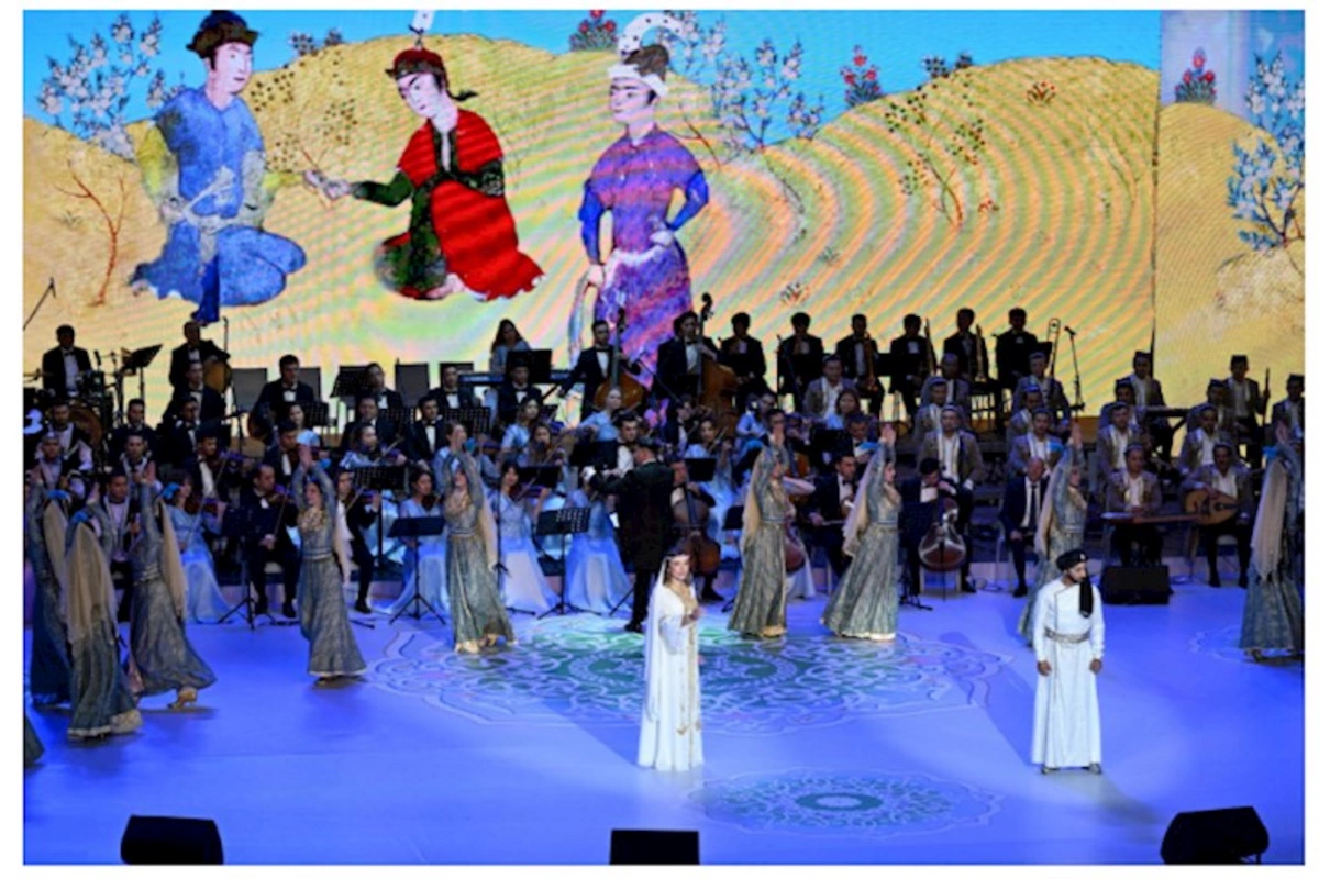 Azərbaycan və Özbəkistan incəsənət ustalarının birgə qala konserti olub