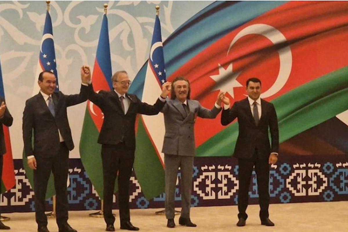 Daşkənddə Azərbaycan və Özbəkistan sənətçilərinə fəxri adlar təqdim olundu — FOTOLAR