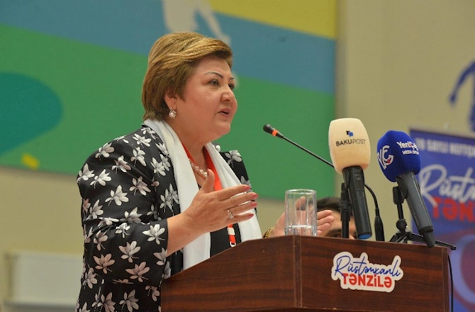 Tənzilə Rüstəmxanlının seçicilərlə möhtəşəm görüşü: Neftçala üçün birlikdə — FOTO