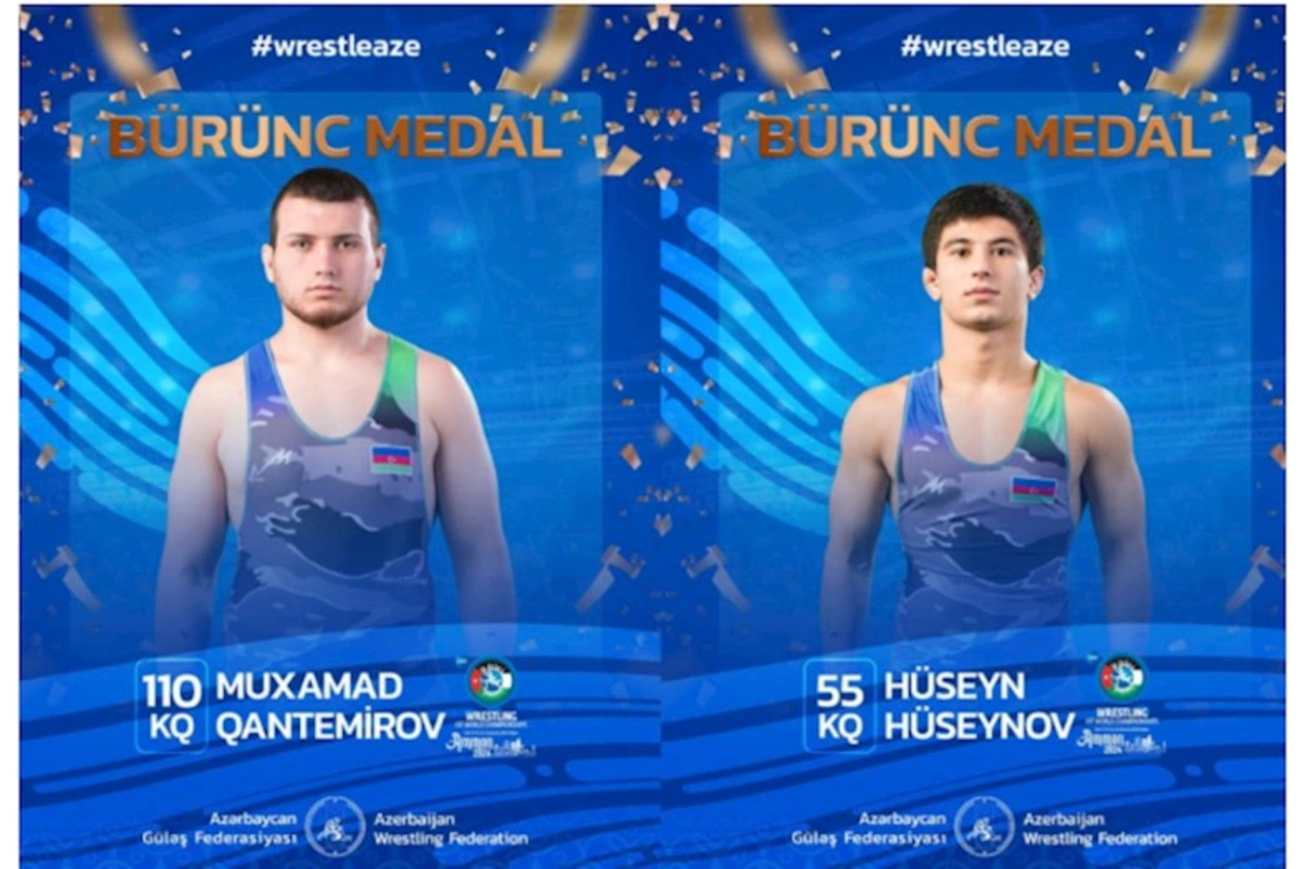 İki güləşçimiz bürünc medal qazandı