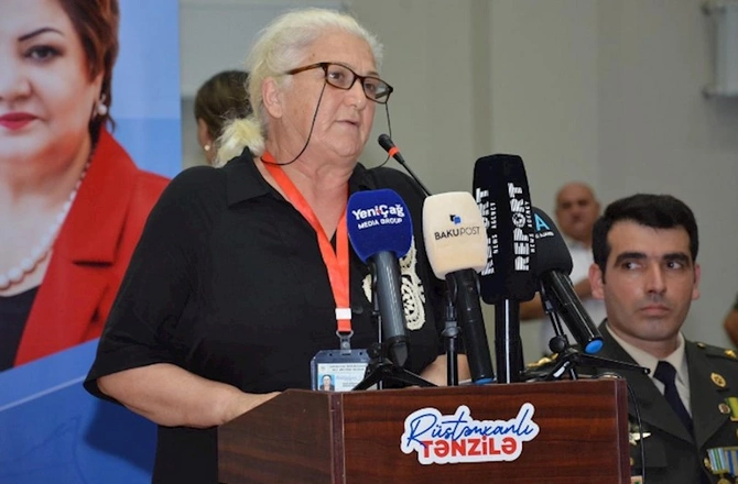 Tənzilə Rüstəmxanlının seçicilərlə möhtəşəm görüşü: Neftçala üçün birlikdə — FOTO