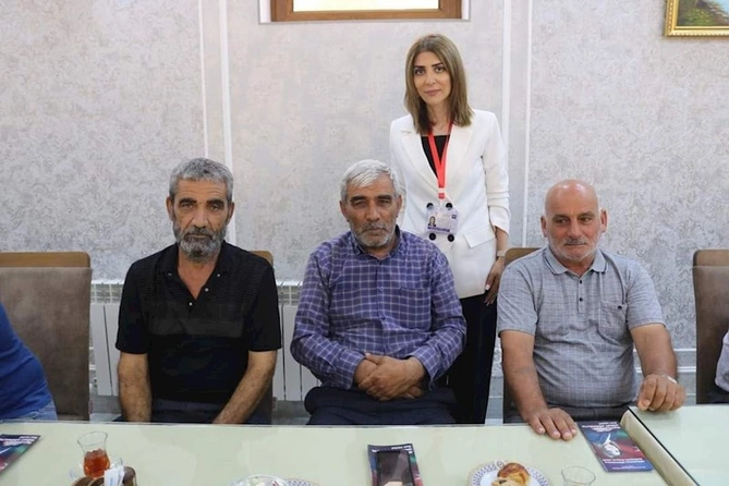 Deputatlığa namizəd Günay Ağamalı şəhid ailələri ilə görüşdü — FOTOLAR (VİDEO)