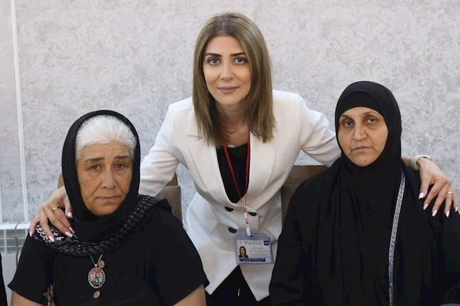 Deputatlığa namizəd Günay Ağamalı şəhid ailələri ilə görüşdü — FOTOLAR (VİDEO)