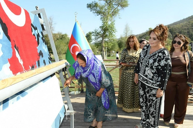 Laçın Şəhəri Günü Həkəri çayının sahilində müxtəlif tədbirlərlə davam edib — FOTOLAR