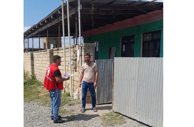 Keçmiş məcburi köçkünlər üçün mina təhlükəsinə dair təlimlər keçirilib — FOTOLAR
