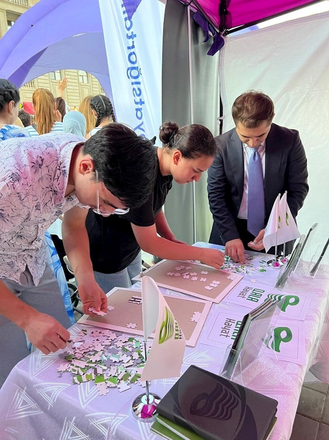 Sumqayıtda Sığorta Festivalı baş tutdu — FOTOLAR