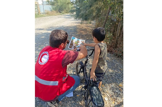 Keçmiş məcburi köçkünlər üçün mina təhlükəsinə dair təlimlər keçirilib — FOTOLAR