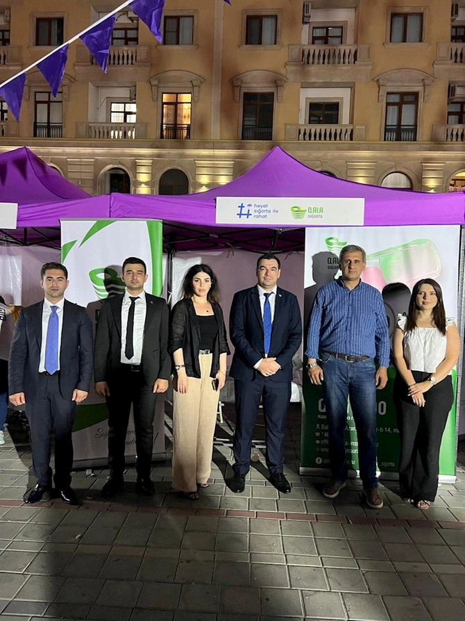 Sumqayıtda Sığorta Festivalı baş tutdu — FOTOLAR