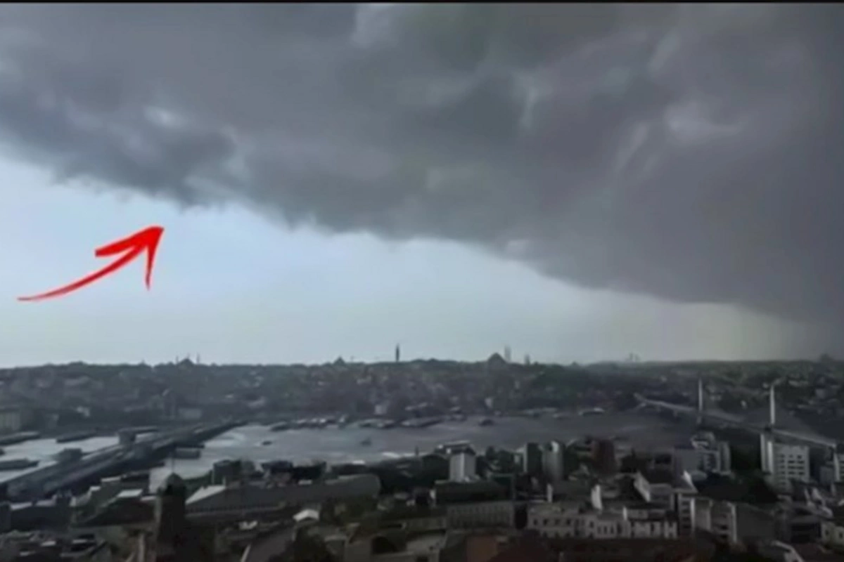 İstanbulda təyyarələr havada qaldı — VİDEO