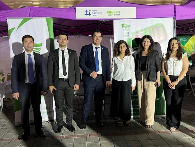 Sumqayıtda Sığorta Festivalı baş tutdu — FOTOLAR