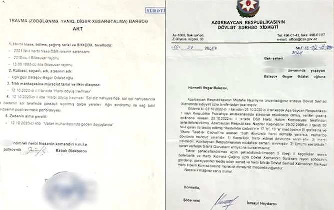 “Xəstəyəmsə, əlillik verilsin, sağlamamsa, işimə bərpa etsinlər” — FOTOLAR “Xəstəyəmsə, əlillik verilsin, sağlamamsa, işimə bərpa etsinlər” — FOTOLAR