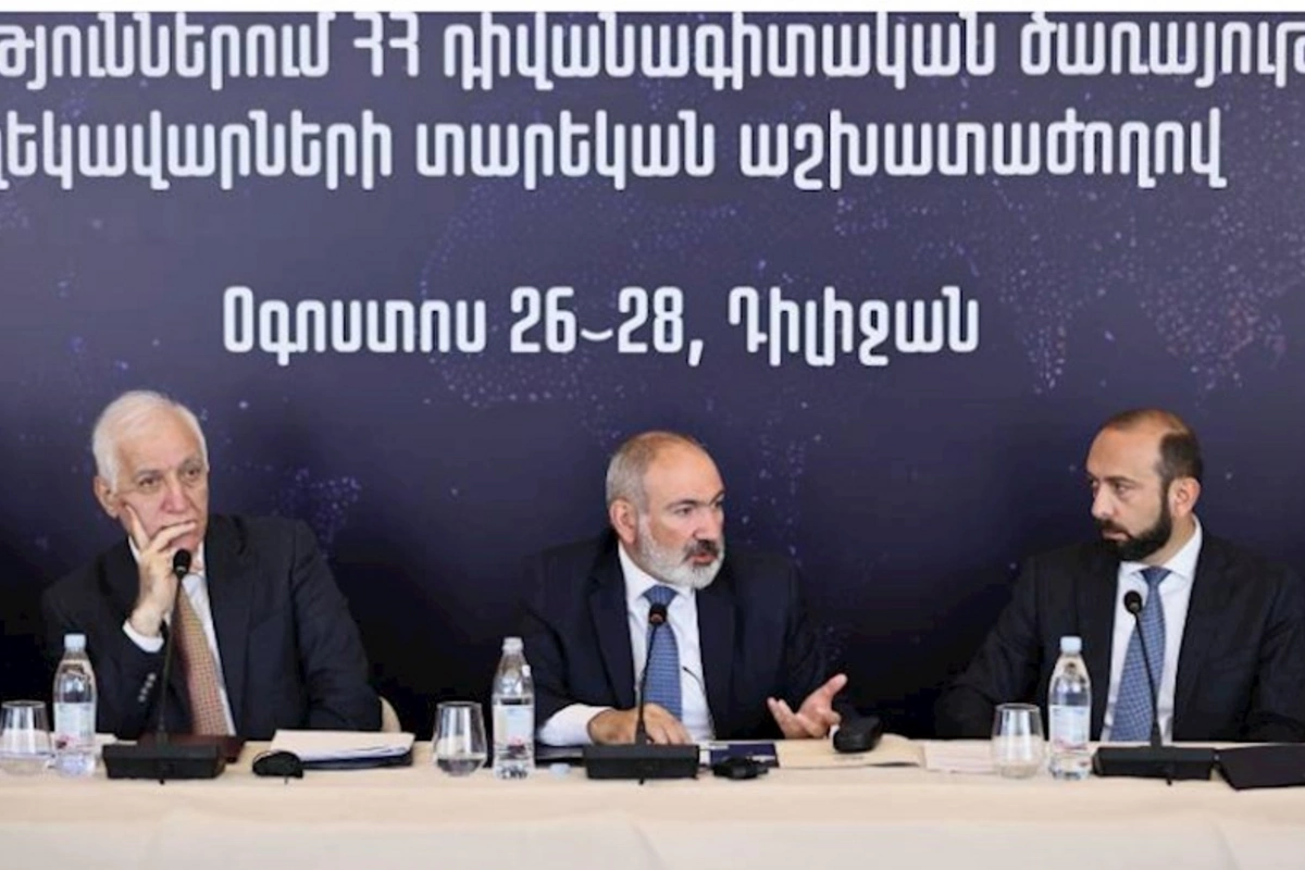 Paşinyan erməni səfirləri AŞAĞILADI