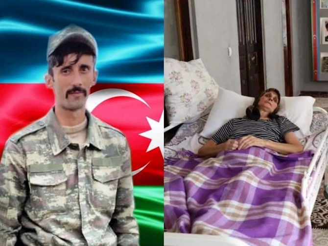 Şəhid anası vəfat etdi — FOTO