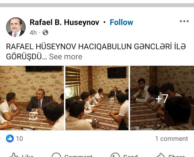 Siyasi bloqer deputatlığa namizədi ifşa etdi — FOTOLAR Siyasi bloqer deputatlığa namizədi ifşa etdi — FOTOLAR