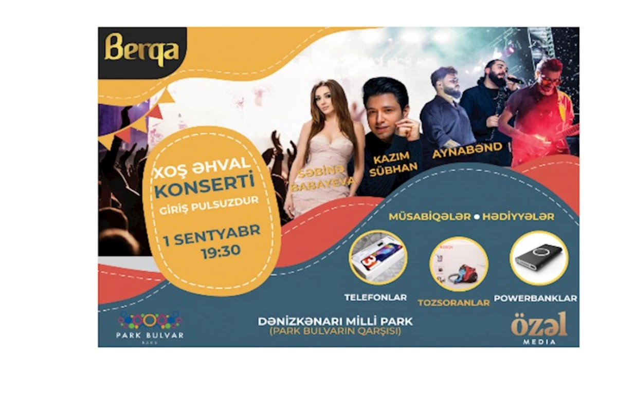 “Berqa” silsilə konsertlərini müxtəlif hədiyyələrlə başa vurur