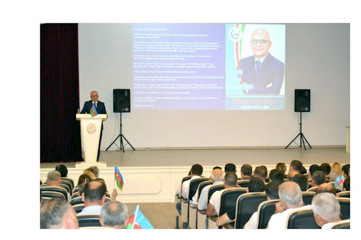 Elçin Mirzəbəyli Ağsu Mədəniyyət Sarayında seçicilərlə görüşüb — FOTOLAR