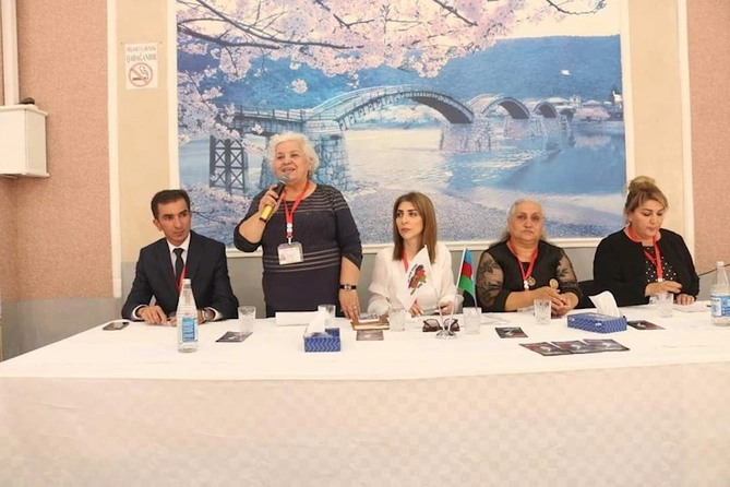 Günay Ağamalı Salyan rayonunun Sarvan kəndində seçicilərlə görüş keçirdi — FOTOLAR (VİDEO)