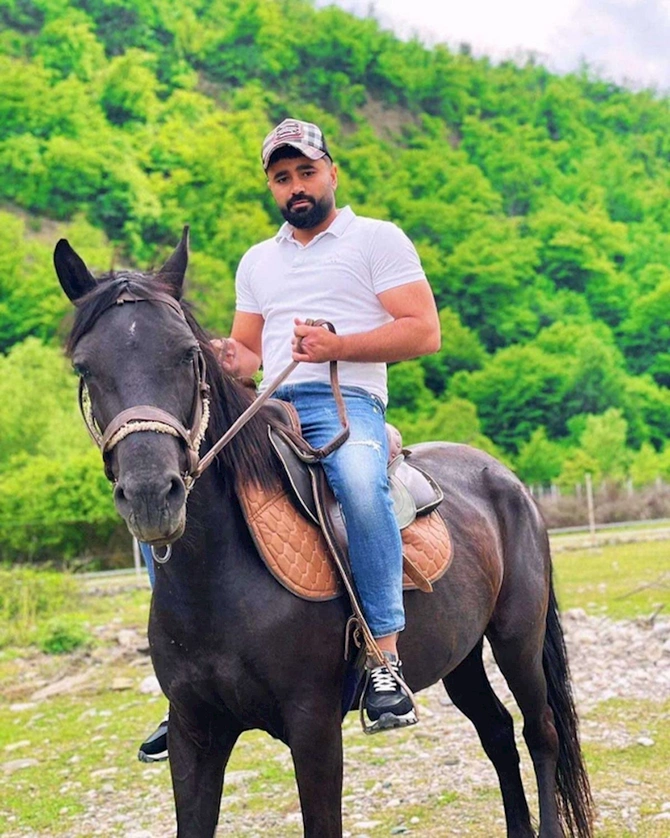 Qonşusu tərəfindən öldürülən gəncin FOTOLARI