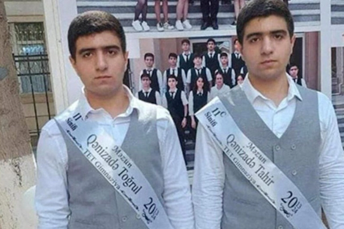 Əkiz qardaşlar imtahanda oxşar nəticə göstərdilər