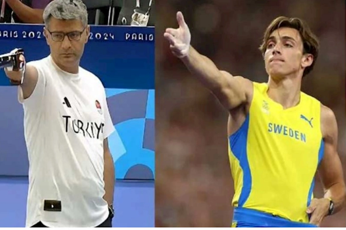 Olimpiya çempionu Duplantisdən Yusuf Dikeç pozası: “Bunun havalı görünəcəyini düşündüm”