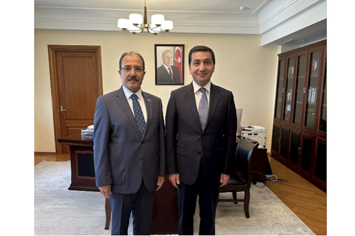 Türkiyə səfiri Hikmət Hacıyevlə görüşdü — FOTO