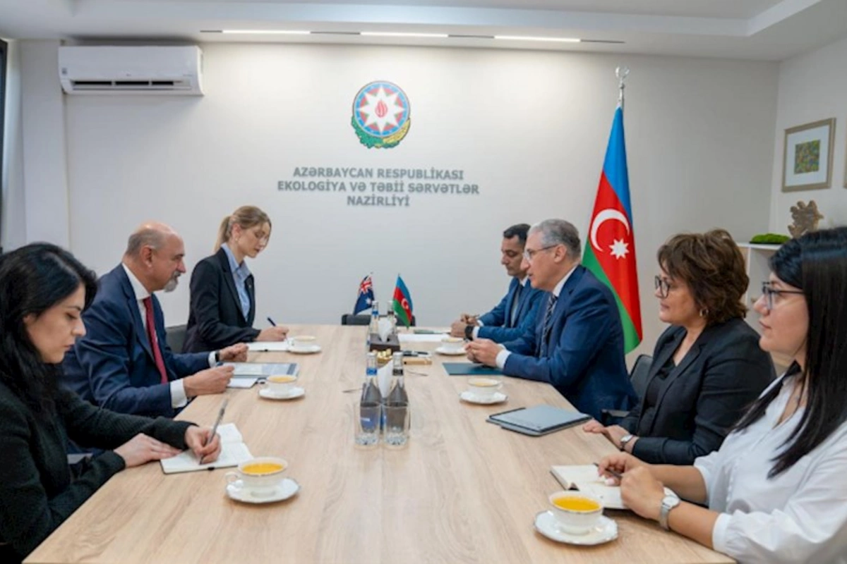 Avstraliya İttifaqının Azərbaycan Respublikasındakı fövqəladə və səlahiyyətli səfiri ilə görüş keçirilib