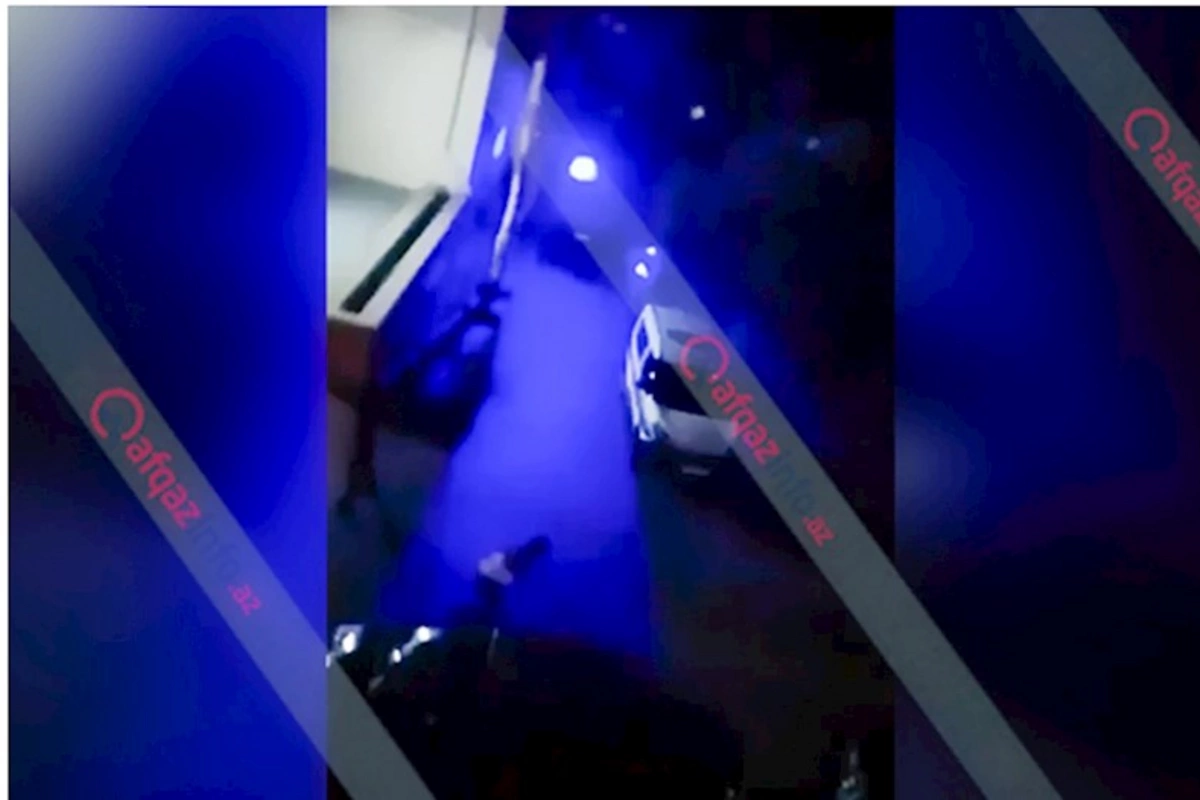 Polisin cinayətkarı zərərsizləşdirdiyi əməliyyatdan — ANBAAN GÖRÜNTÜLƏR