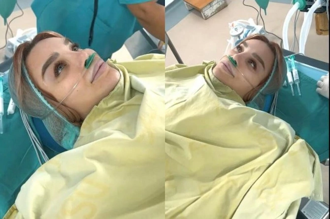 Ramiz Novruzun qızı xəstəxanalıq oldu — FOTOLAR