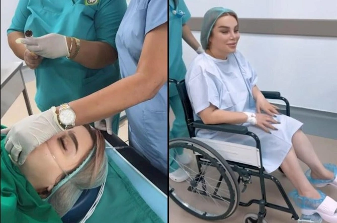 Ramiz Novruzun qızı xəstəxanalıq oldu — FOTOLAR