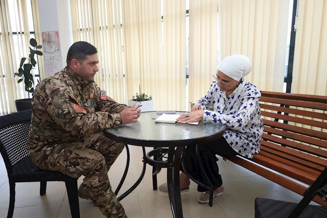 “İnkişafa Doğru” İmkansız Ailələrə Sosial Yardım və Hüquqi Maarifləndirmə İB-dən Astarada veteranlara psixoloji xidmət — FOTOLAR “İnkişafa Doğru” İmkansız Ailələrə Sosial Yardım və Hüquqi Maarifləndirmə İB-dən Astarada veteranlara psixoloji xidmət — FOTOLAR