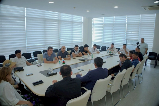 “İnkişafa Doğru” İmkansız Ailələrə Sosial Yardım və Hüquqi Maarifləndirmə İB-dən Şirvanda veteranlara hüquqi xidmət — FOTOLAR