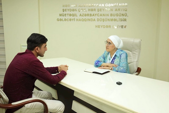 “İnkişafa Doğru” İmkansız Ailələrə Sosial Yardım və Hüquqi Maarifləndirmə İB-dən Şirvanda veteranlara psixoloji xidmət — FOTOLAR