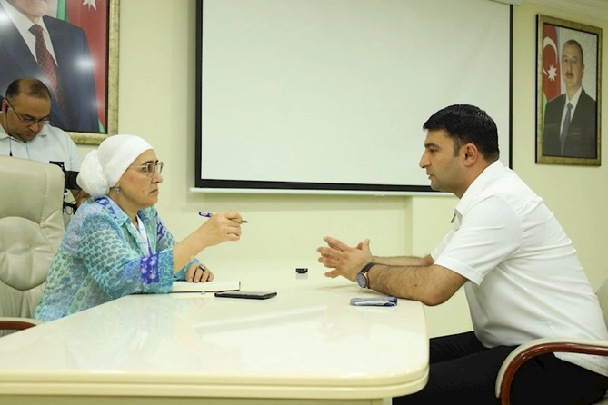 “İnkişafa Doğru” İmkansız Ailələrə Sosial Yardım və Hüquqi Maarifləndirmə İB-dən Şirvanda veteranlara psixoloji xidmət — FOTOLAR