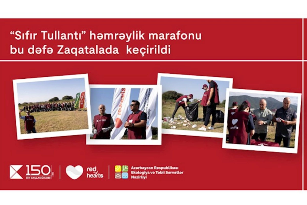 Zaqatalada “Sıfır Tullantı” həmrəylik marafonu keçirildi