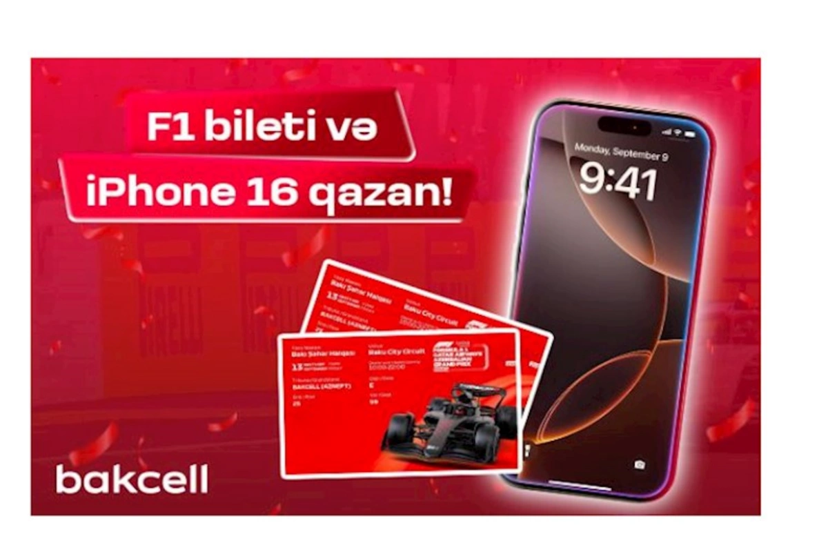 “Bakcell” dən “iPhone 16” qazanmaq şansı!