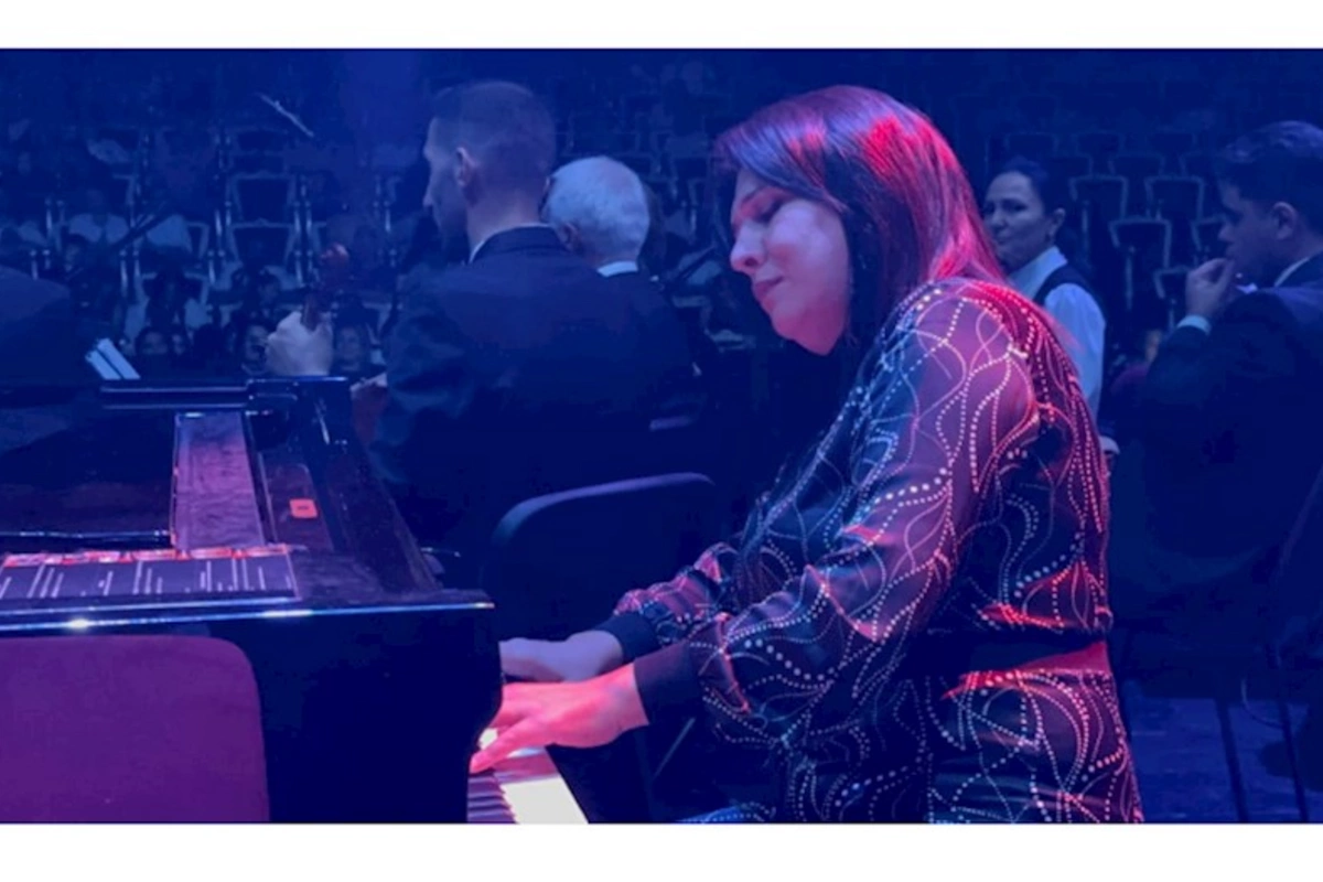 Gəncə Dövlət Filarmoniyasında bəstəkar Arif Məlikovun mahnılarından ibarət konsert proqramı təqdim olunub — FOTOLAR
