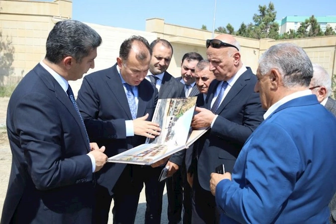 AHİK sədri Sahib Məmmədov “Naftalan” Kurort Birliyində olub, mövcud vəziyyətlə maraqlanıb — FOTOLAR