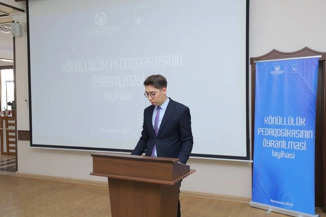 Naxçıvanda “Könüllülük pedaqogikasının öyrənilməsi” adlı layihənin icrasına başlanılıb — FOTOLAR