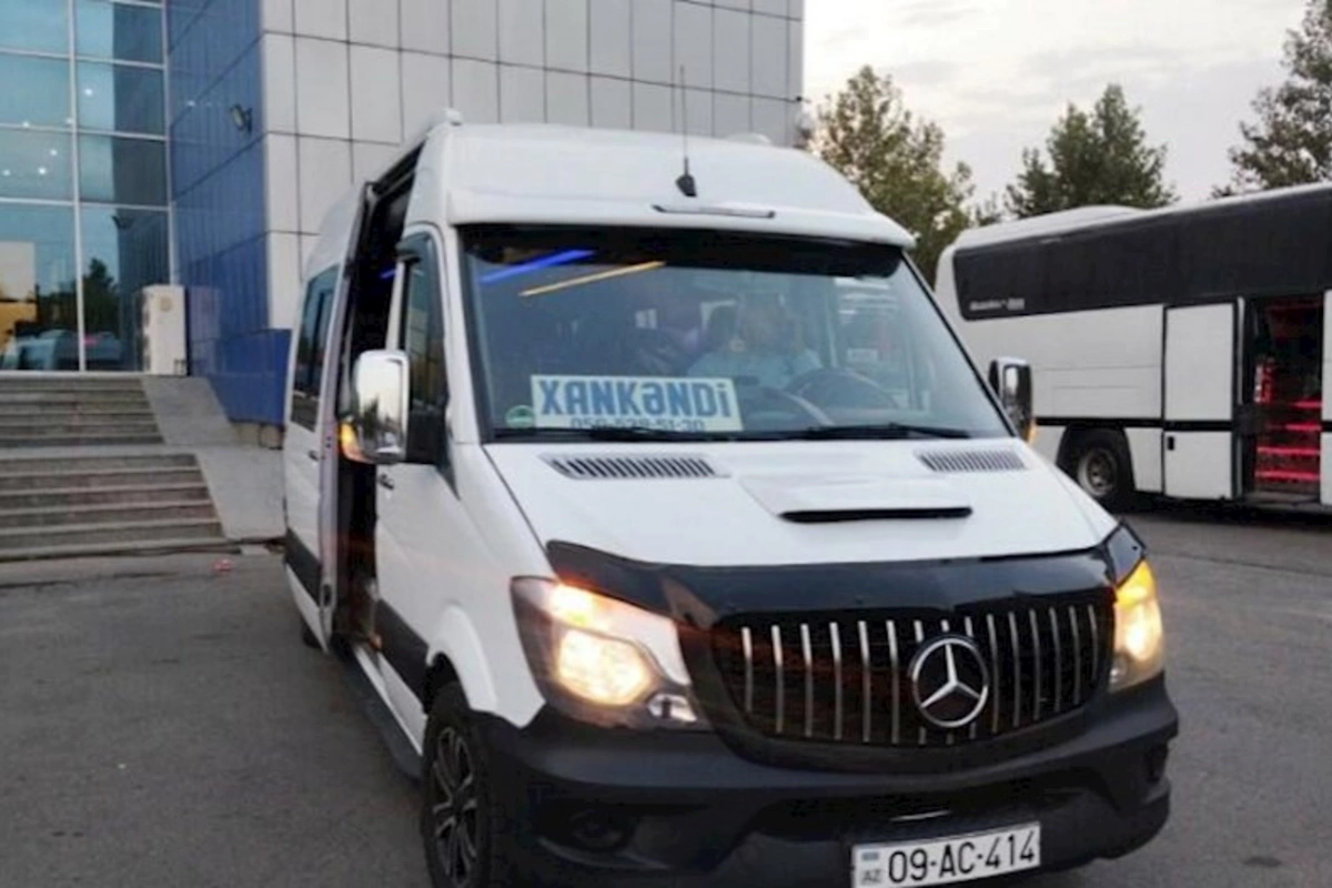 Bərdə-Xankəndi avtobus reysi fəaliyyətə başladı — FOTO