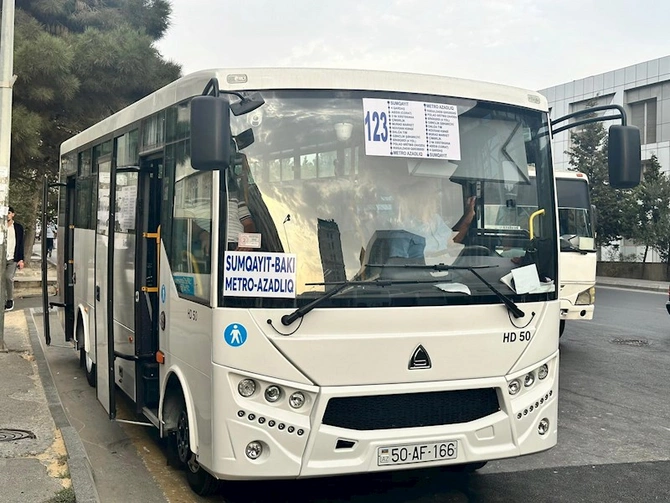 Bakıdan Sumqayıta gedənlərə xoş xəbər — FOTOLAR Bakıdan Sumqayıta gedənlərə xoş xəbər — FOTOLAR