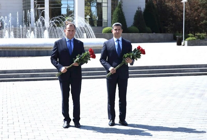 AHİK sədri Sahib Məmmədov “Naftalan” Kurort Birliyində olub, mövcud vəziyyətlə maraqlanıb — FOTOLAR
